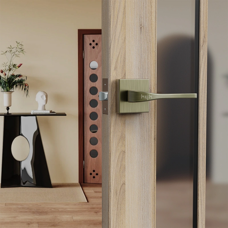hyh Door Handle Zinc Alloy Passage Door Lever